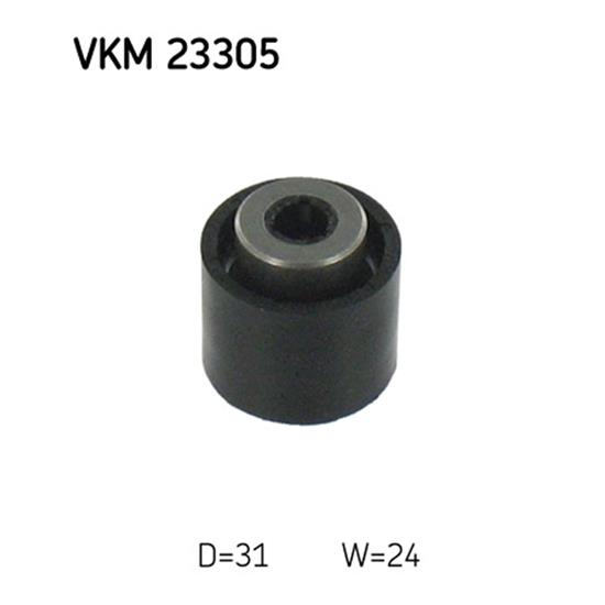 SKF Timing Cam Belt Deflection Guide Pulley VKM 23305