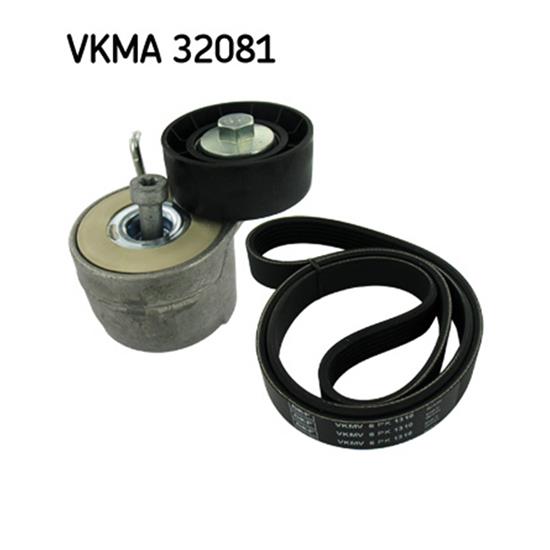 SKF Poly Fan V Ribbed Belt Set VKMA 32081