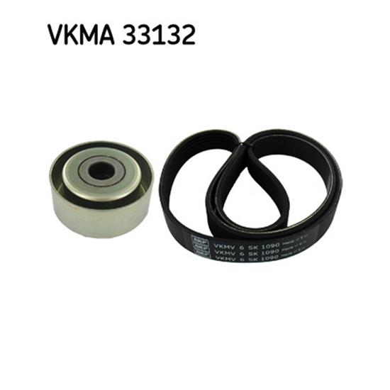 SKF Poly Fan V Ribbed Belt Set VKMA 33132