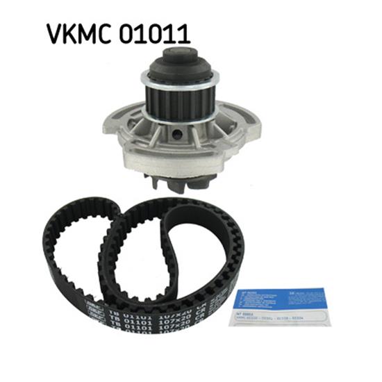 SKF Water Pump And Timing Belt Set VKMC 01101