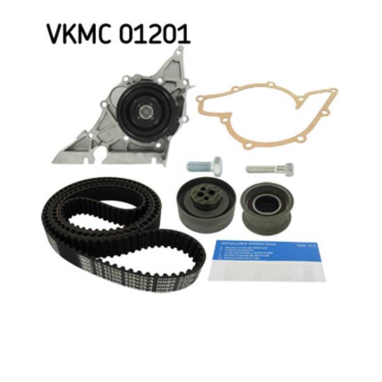 SKF Water Pump And Timing Belt Set VKMC 01201