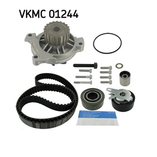 SKF Water Pump And Timing Belt Set VKMC 01244