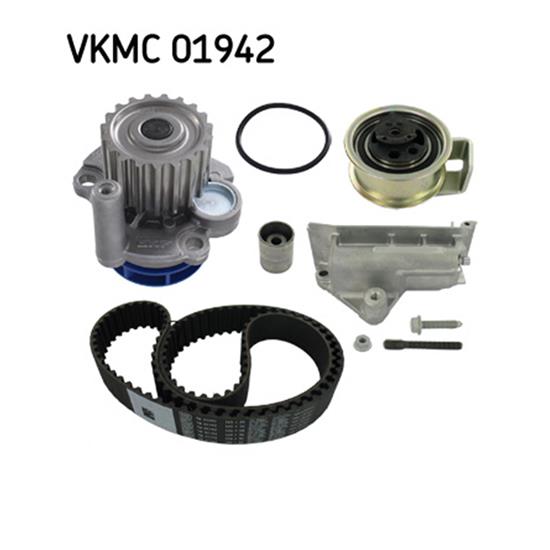 SKF Water Pump And Timing Belt Set VKMC 01942