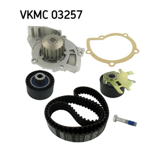 SKF Water Pump And Timing Belt Set VKMC 03257