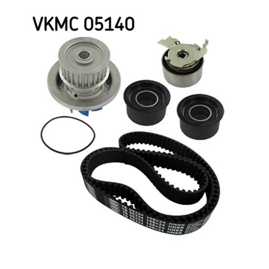 SKF Water Pump And Timing Belt Set VKMC 05140