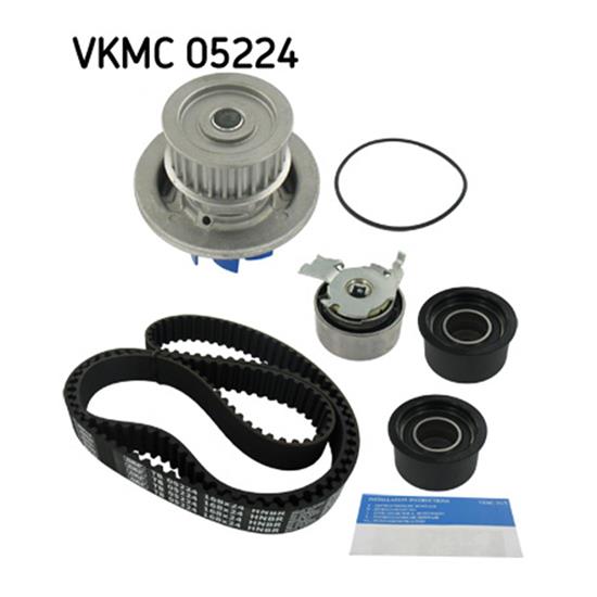 SKF Water Pump And Timing Belt Set VKMC 05224