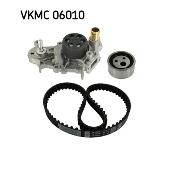 SKF Water Pump And Timing Belt Set VKMC 06010