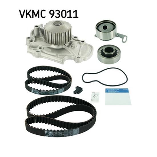 SKF Water Pump And Timing Belt Set VKMC 93011