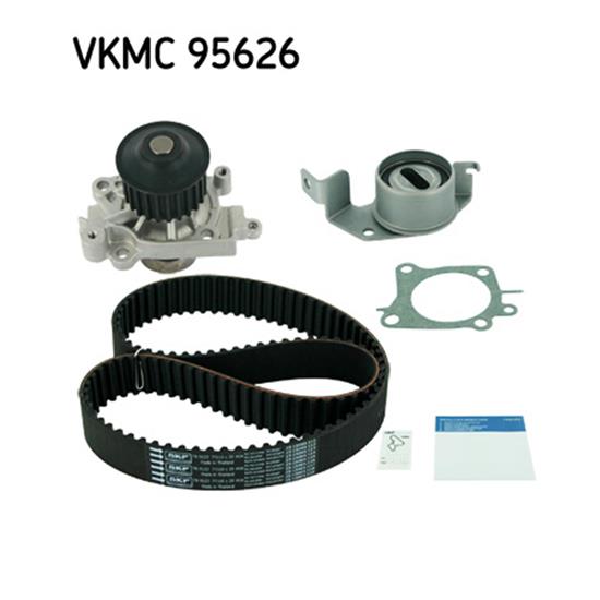 SKF Water Pump And Timing Belt Set VKMC 95626