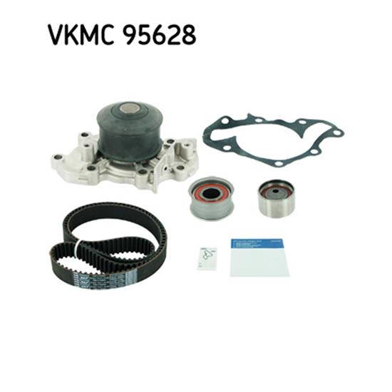 SKF Water Pump And Timing Belt Set VKMC 95628