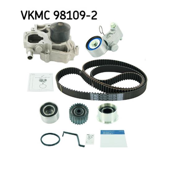 SKF Water Pump And Timing Belt Set VKMC 98109-2