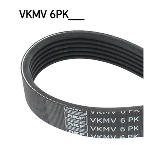 SKF Poly Fan V Ribbed Belt VKMV 6PK1025