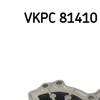 SKF Water Pump VKPC 81410