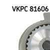 SKF Water Pump VKPC 81606