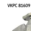 SKF Water Pump VKPC 81609