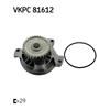 SKF Water Pump VKPC 81612