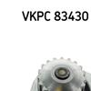 SKF Water Pump VKPC 83430