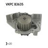 SKF Water Pump VKPC 83635