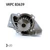 SKF Water Pump VKPC 83639