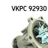 SKF Water Pump VKPC 92930