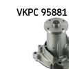 SKF Water Pump VKPC 95881