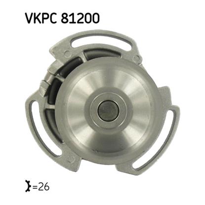 SKF Water Pump VKPC 81200