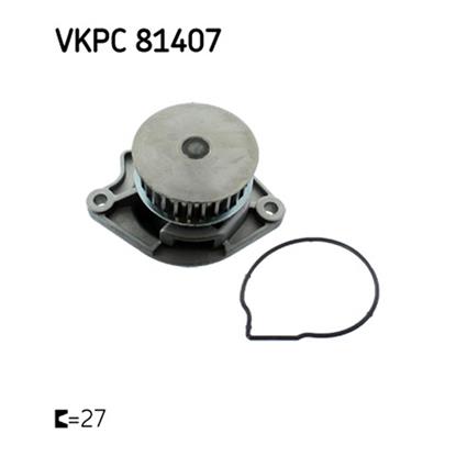 SKF Water Pump VKPC 81407