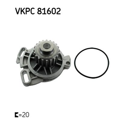 SKF Water Pump VKPC 81602