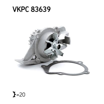 SKF Water Pump VKPC 83639