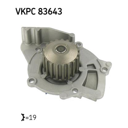 SKF Water Pump VKPC 83643