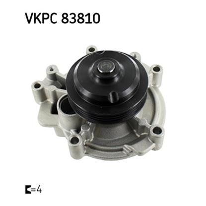 SKF Water Pump VKPC 83810