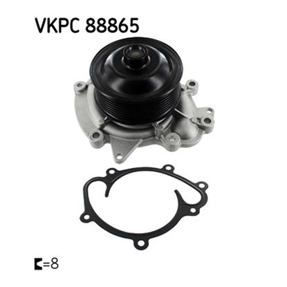 SKF Water Pump VKPC 88865