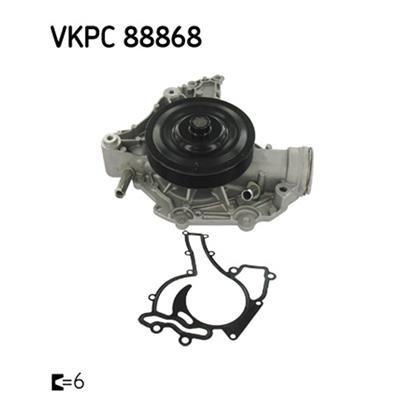 SKF Water Pump VKPC 88868