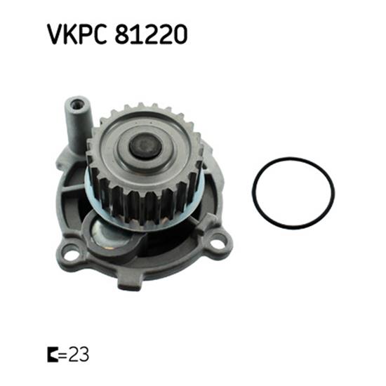 SKF Water Pump VKPC 81220