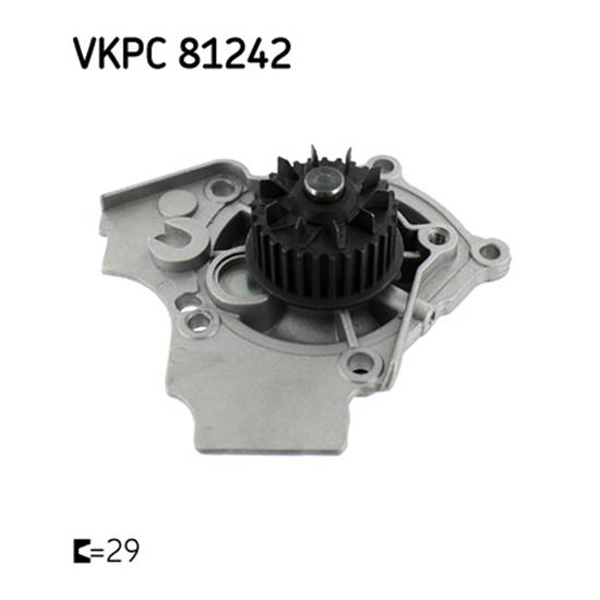 SKF Water Pump VKPC 81242