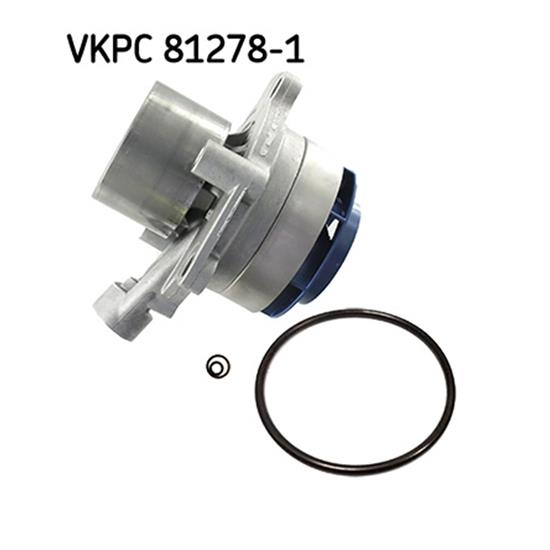 SKF Water Pump engine cooling VKPC 81278-1