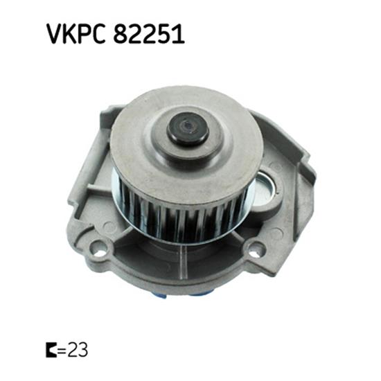 SKF Water Pump VKPC 82251