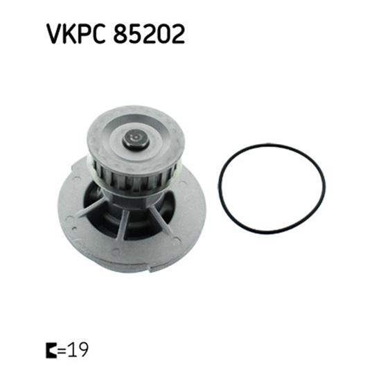 SKF Water Pump VKPC 85202