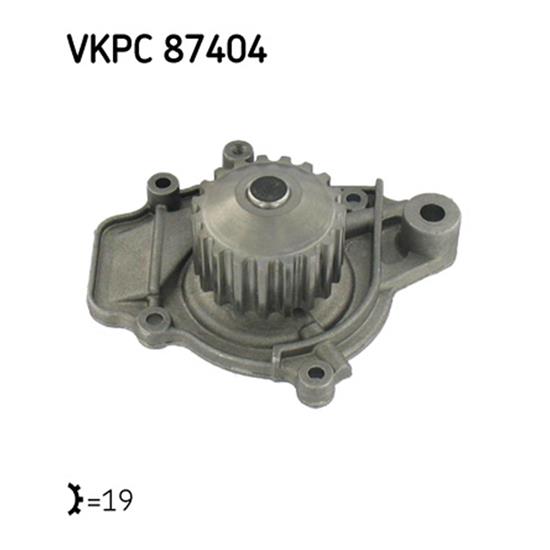 SKF Water Pump VKPC 87404